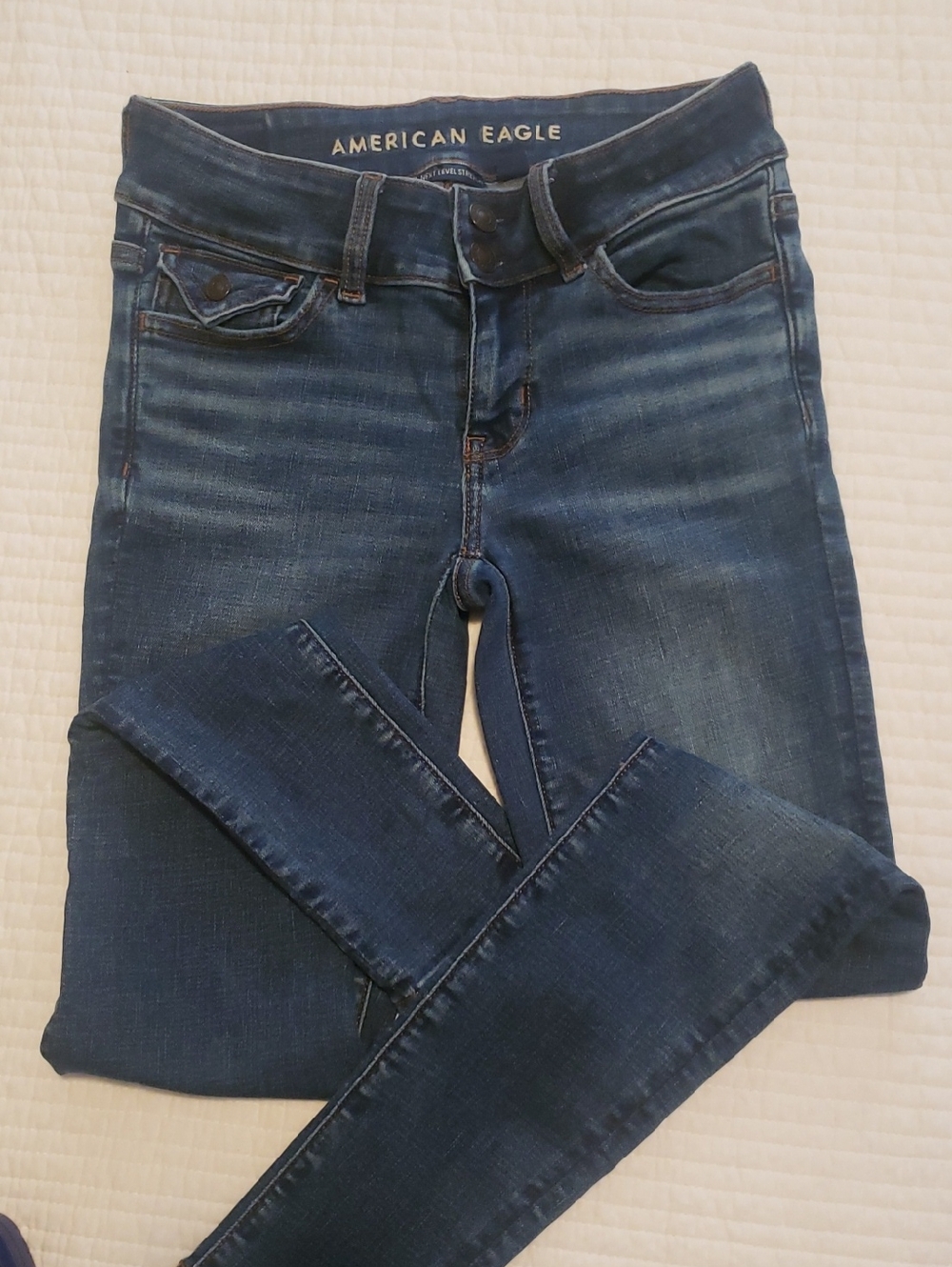 American Eagle Outfitters Women's Indigo Skinny Jeans